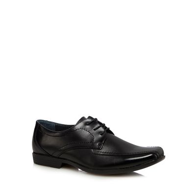 Black leather 'Easton Ralston IIV' lace up shoes